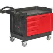 24 x 36 in. Trademaster Black Cart