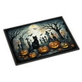 thumbnail image 1 of 24 x 36 in. Unisex Black Cat Spooky Halloween Indoor or Outdoor Mat, 1 of 1