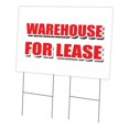 thumbnail image 1 of 24 x 36 in. Warehouse for Lease Yard Sign & Stake, 1 of 1