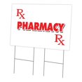 thumbnail image 1 of 24 x 36 in. Yard Sign & Stake - Pharmacy, 1 of 1