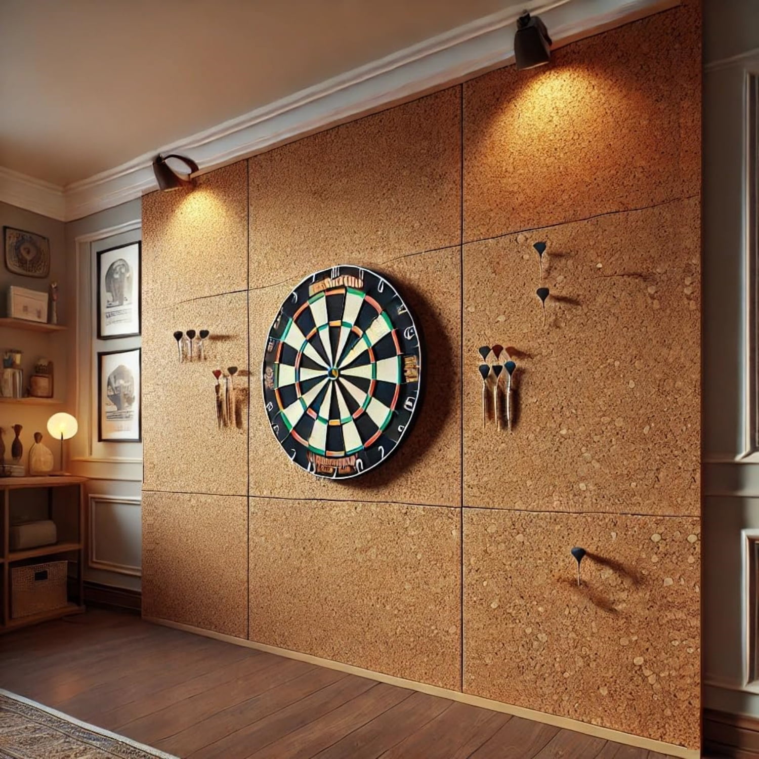 24" x 36" x 1" Thick Cork Sheet, 100% Natural and Sustainable Cork Board for Dart Board Backers and Bulletin Boards. Perfect for Home, School, and Office