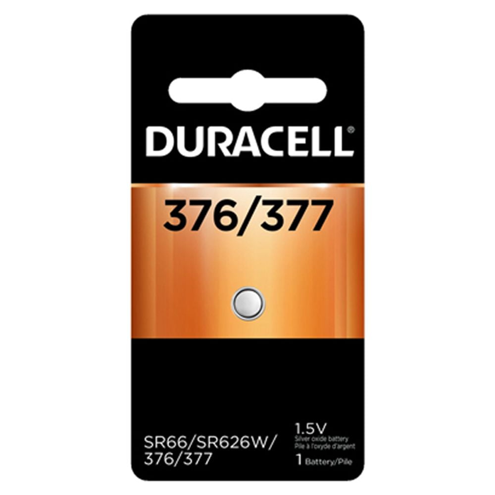 24 x 377 376 Duracell Silver Oxide Button Batteries