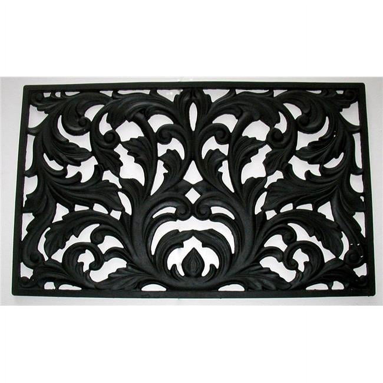 24 x 39 in. Rubber Scroll Doormat