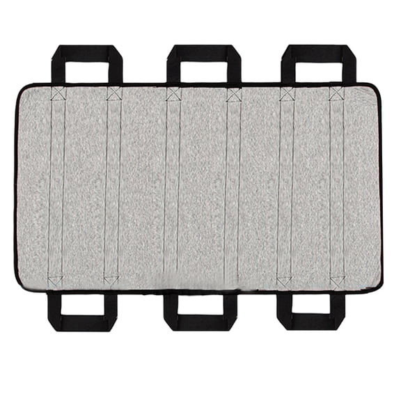 24" x 43" Reusable Positioning Bed Pad with 6 Reinforced Handles, Washable Patient Transfer Sheet, Caregiver Aid for Turning, Lifting and Repositioning Elderly & Mobility‑Limited Bed‑Ridden Adults
