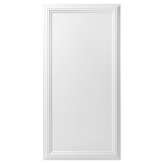 24" x 48" Drop in PVC Ceiling Tiles,12-Pack White Decorative 3D Ceiling Panels for Home Decor,Waterproof & Easy Installation,96 sq.ft./Case