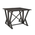 thumbnail image 1 of 24 x 48 in. Fiji Rectangle Folding Gate-Leg Counter Table, Gray, 1 of 1