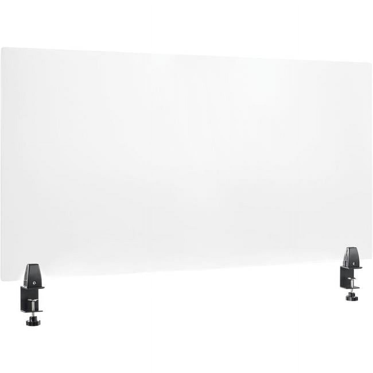 24 x 48 in. Interion Mounted Clear Frameless Desk Divider - Walmart.com