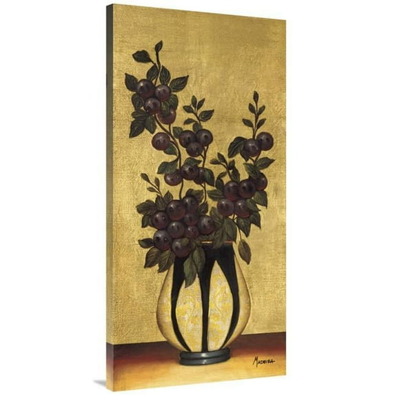 24 x 48 in. Renaissance Plums Art Print - Madeira