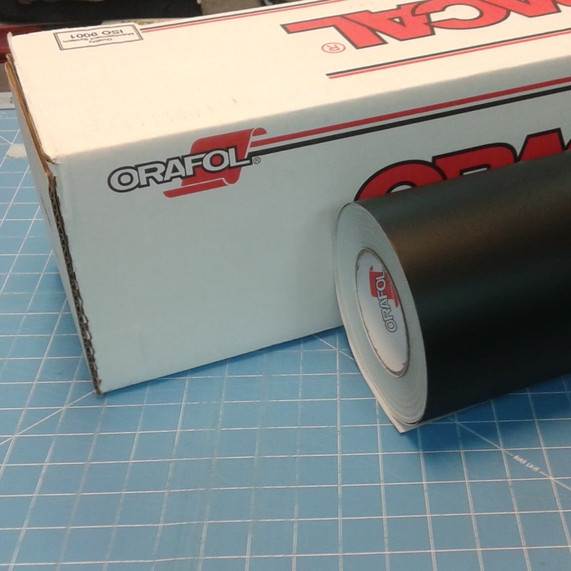 24" x 50 Ft Roll of Oracal 651 Matte Black Vinyl for Craft Cutters and Vinyl Sign Cutters