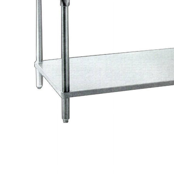 24" x 72" Stainless Steel Undershelf for Worktables