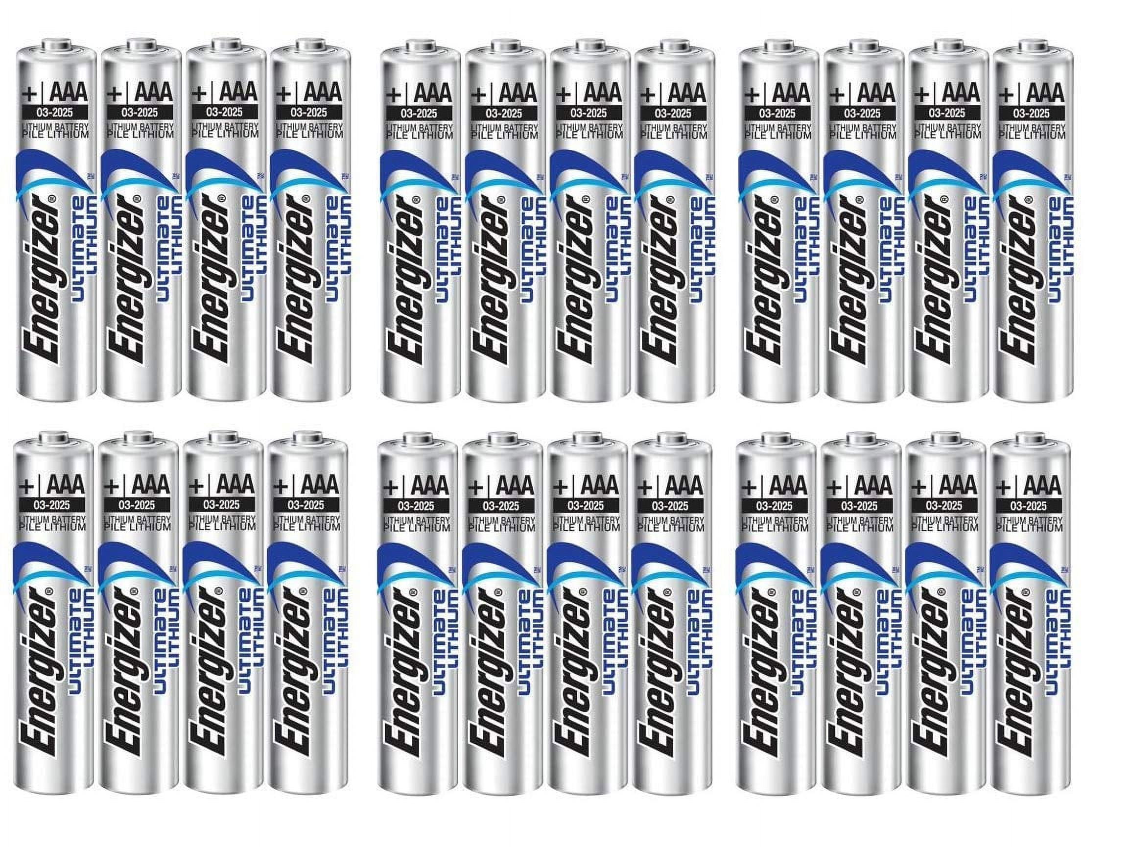 24 x AAA Energizer Ultimate Lithium (L92) Batteries