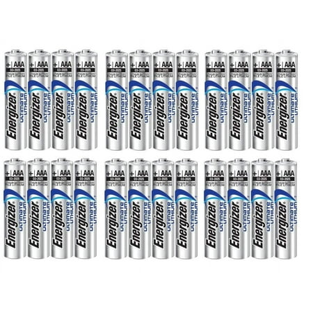 24 x AAA Energizer Ultimate Lithium (L92) Batteries