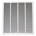 24 x 24 White Steel Return Air Grille HVAC Vent Cover Grill for Wall