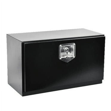 24"x12"x14" Steel Underbody Truck Tool Box Trailer Storage w/Lock T-Handle Latch