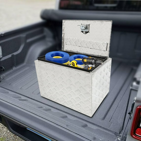 24"x17"x18" Truck Heavy Duty Tool Box Underbody Storage Pickup Trailer+Lock+Keys