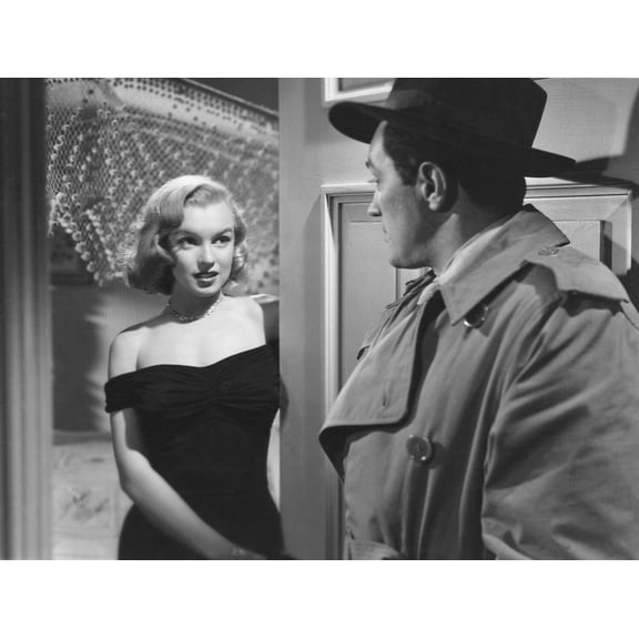 Wall Art Impressions 31"x24" Photographic Quality Poster: Marilyn Behind the Icon The Asphalt Jungle