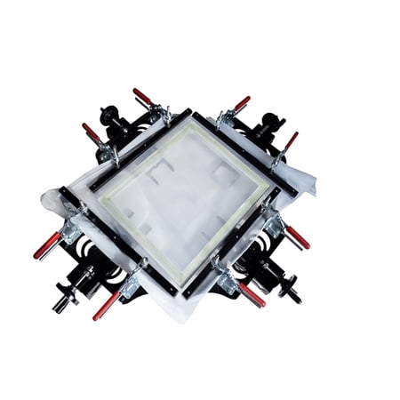 24"x24" Manual Silk Screen Stretcher Aluminum Frame Stretching Tool for Screen Printing
