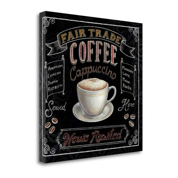 24"x24" Morning Treat Square I By Daphne Brissonnet on Canvas Fabric Multi-Color