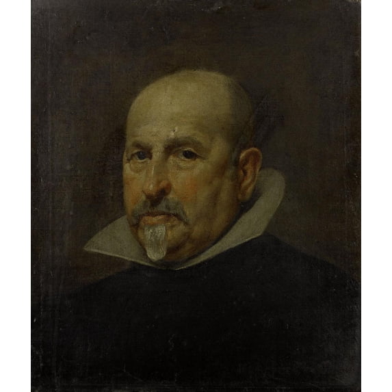 24"x28" Fine Art Quality Poster :: Diego Velazquez Portrait of a Gentleman