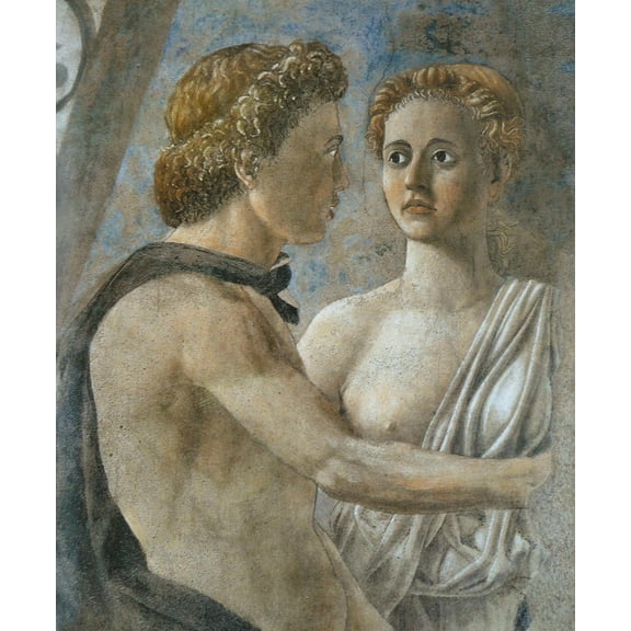 24"x29" Fine Art Quality Poster :: Piero della Francesca La mort d'Adam