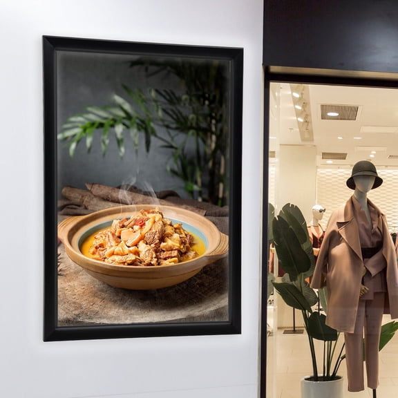 24"x33" LED Light Box Backlit Movie Poster Art Picture Frame Advertising Display