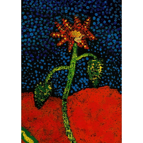 24"x34" Fine Art Quality Poster :: Aboriginal Art - Jakob