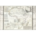 thumbnail image 1 of 24"x36" Gallery Poster, 1794 Boulton and Anville Wall Map of Africa (most important 18th cntry map of Africa), 1 of 1
