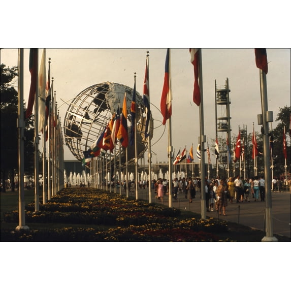 24"x36" Gallery Poster, 1964-65 new york city worlds fair