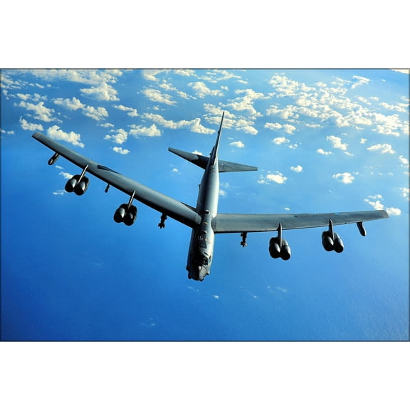 24"x36" Gallery Poster, Air Force B-52 Stratofortress bomber 20th Expeditionary Bomb Sqd
