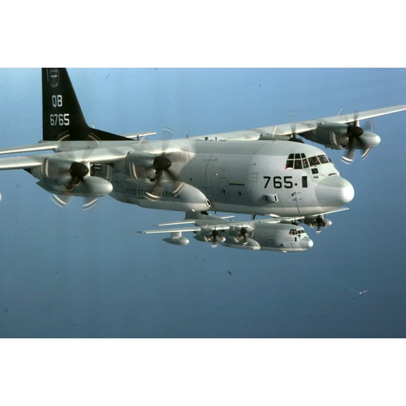 24"x36" Gallery Poster, C-130J Super Hercules p1 usmc