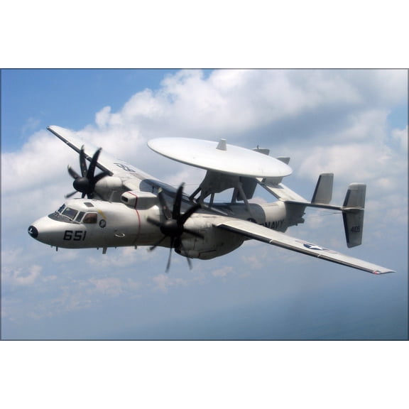 24"x36" Gallery Poster, E-2C Hawkeye, Greyhawks (VAW) 120