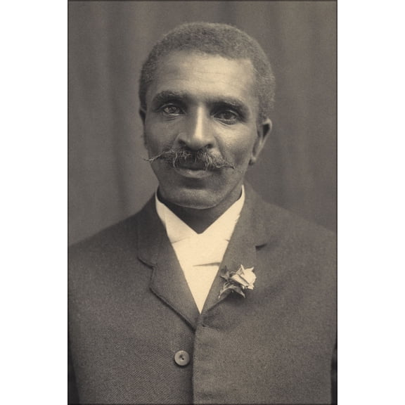 24"x36" Gallery Poster, George Washington Carver c1910