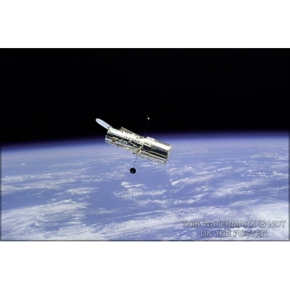 24"x36" Gallery Poster, Hubble Space Telescope 2