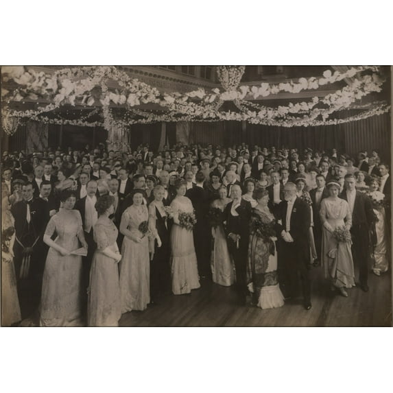 24"x36" Gallery Poster, IODE Rose Ball, King Edward Hotel, Toronto, Feb 28, 1911 HS85 10 23682