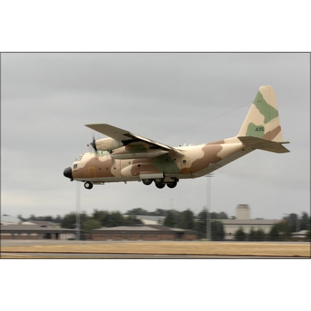 24"x36" Gallery Poster, Israeli Lockheed C-130E Hercules aircraft