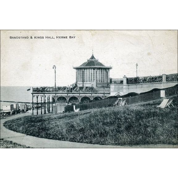 24"x36" Gallery Poster, Kings Hall Herne Bay 1913-1914