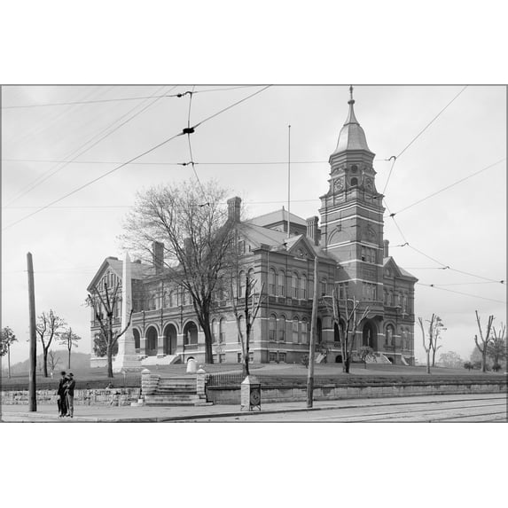 24"x36" Gallery Poster, Knox County Courthouse, Knoxville, Tennessee 1903
