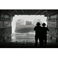 thumbnail image 1 of 24"x36" Gallery Poster, LCAC hovercraft approaches USS Ponce (LPD 15), 1 of 1