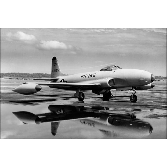 24"x36" Gallery Poster, Lockheed P-80 shooting star p10