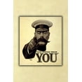 thumbnail image 1 of 24"x36" Gallery Poster, Lord Kitchener poster, for British army recruiting during World War I (1914), 1 of 1