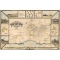 thumbnail image 1 of 24"x36" Gallery Poster, Map of Tombstone Arizona Territory 1881, 1 of 1