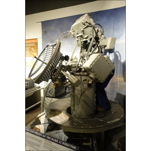 24"x36" Gallery Poster, Mark 52 Director with Mark 26 Radar and Mark 13 Computer
