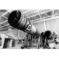 thumbnail image 1 of 24"x36" Gallery Poster, Northrop Corporation F-5 E Tiger II assembly line in Hawthorne plant. 1974, 1 of 1