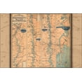 thumbnail image 1 of 24"x36" Gallery Poster, Panorama map Mississippi river Valley 1863, 1 of 1