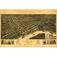 thumbnail image 1 of 24"x36" Gallery Poster, Perspective map of Selma, Alabama 1887, 1 of 1