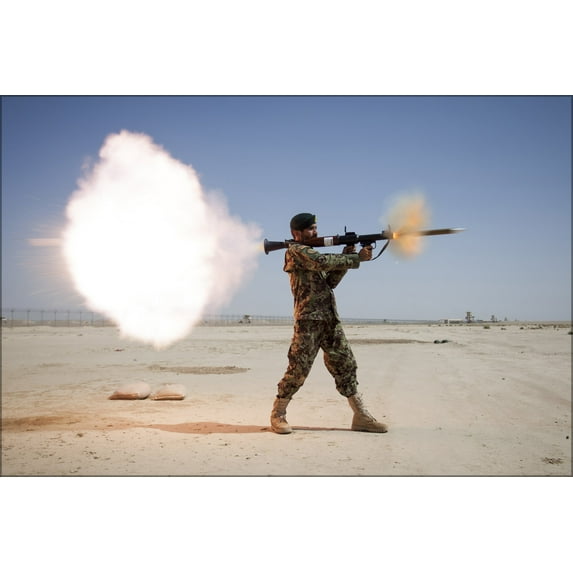 24"x36" Gallery Poster, RPG-7 rocket-propelled grenade launcher