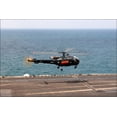 thumbnail image 1 of 24"x36" Gallery Poster, SA-319B Alouette III helicopter, USS George H.W. Bush (CVN 77), 1 of 1