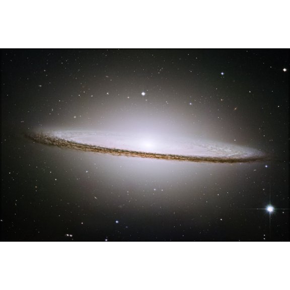 24"x36" Gallery Poster, Sombrero Galaxy by hst