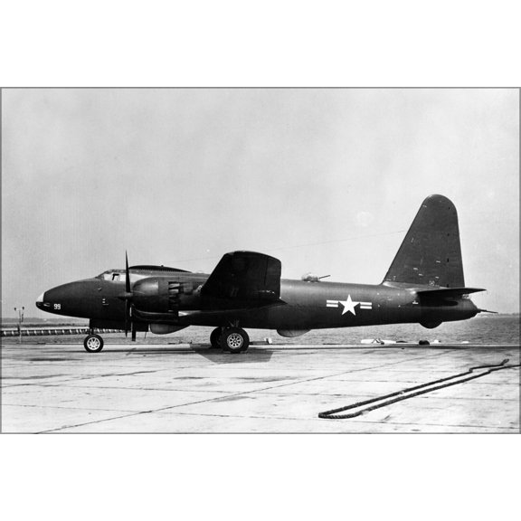 24"x36" Gallery Poster, U.S. Navy Lockheed P2V-3 Neptune (BuNo 122983), circa 1949