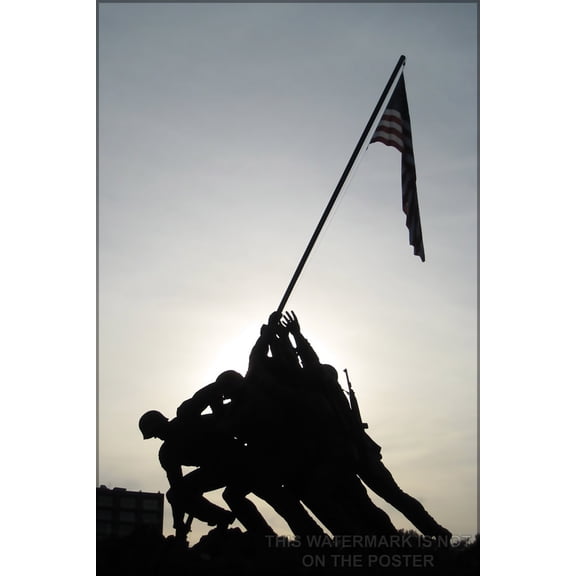 24"x36" Gallery Poster, US Marine Corps Memorial p3